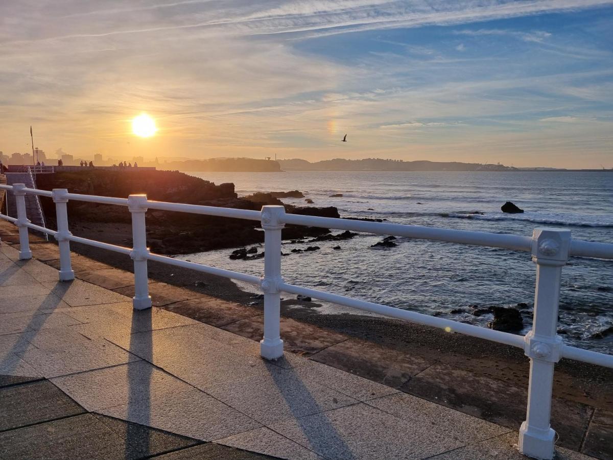 158A Triplex Rinconin Con Piscina Villa Gijón Eksteriør billede