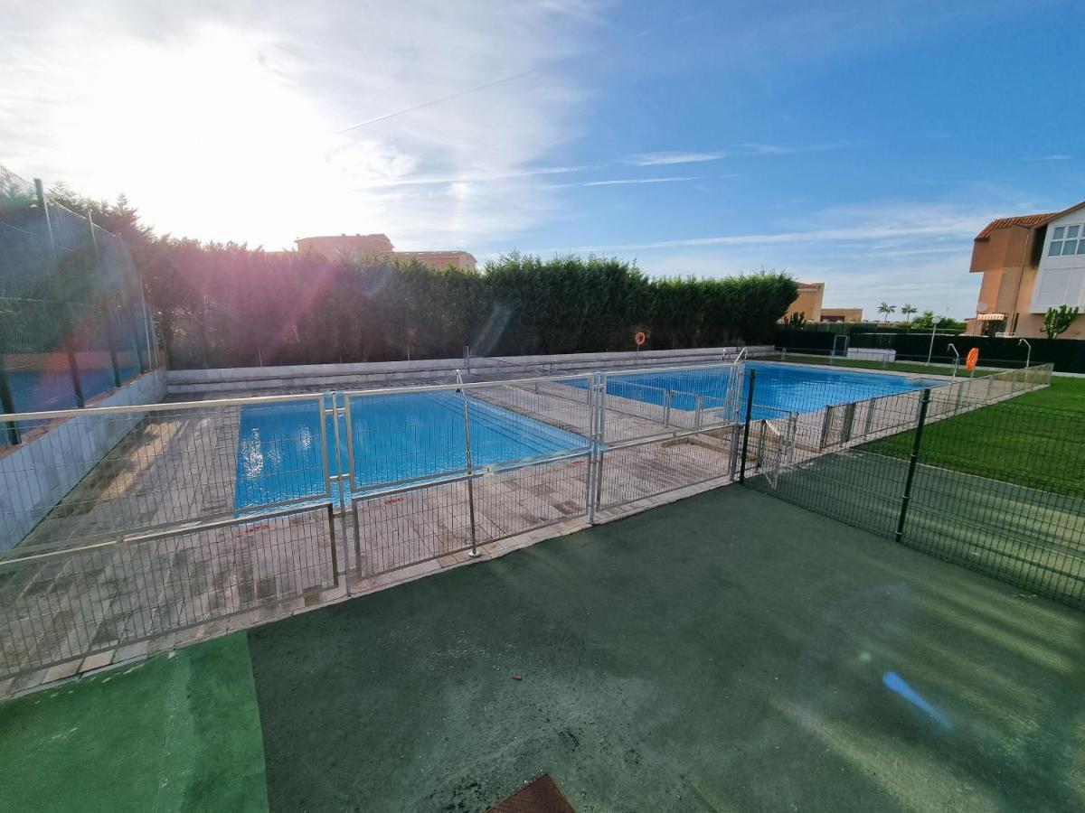 158A Triplex Rinconin Con Piscina Villa Gijón Eksteriør billede