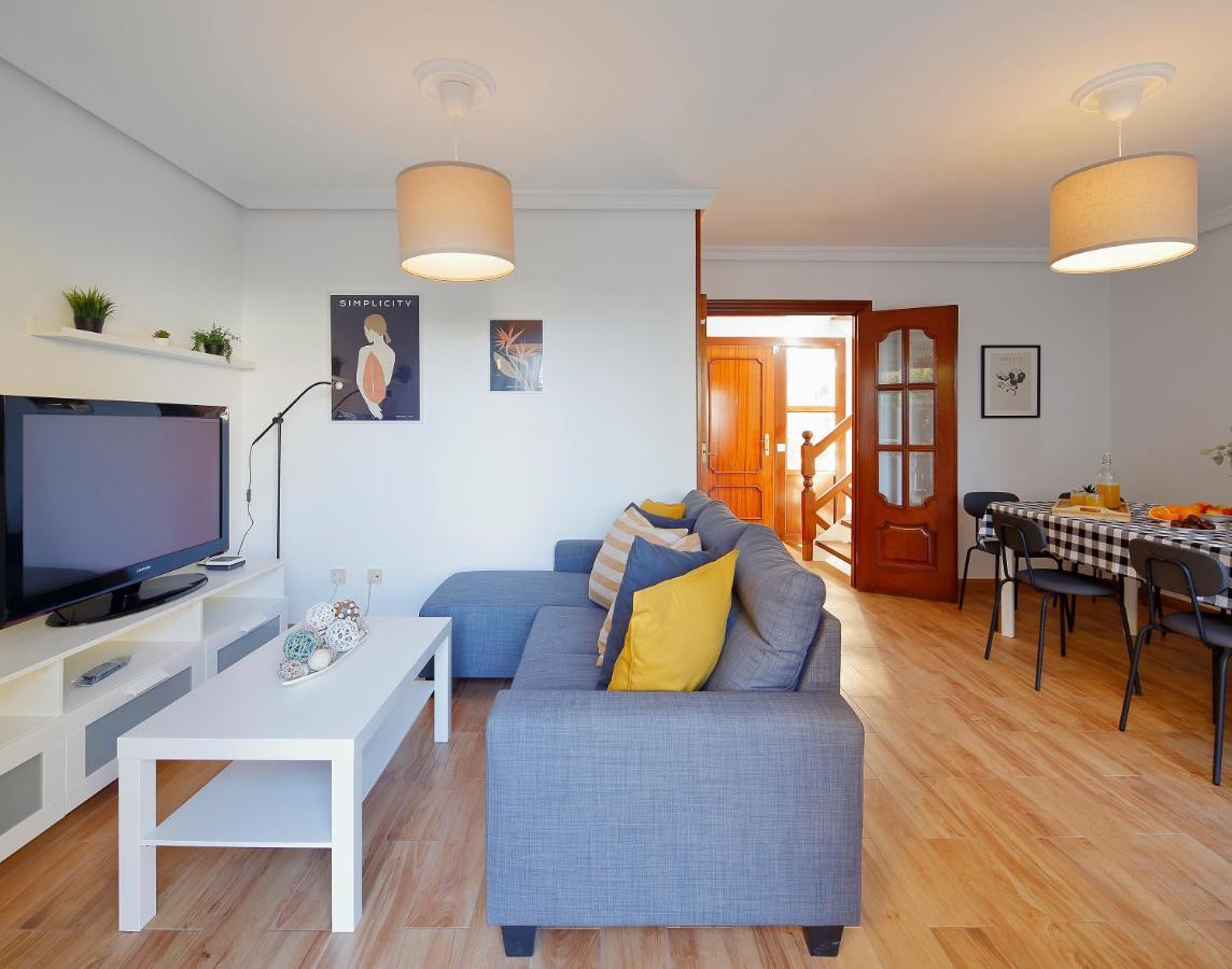 158A Triplex Rinconin Con Piscina Villa Gijón Eksteriør billede