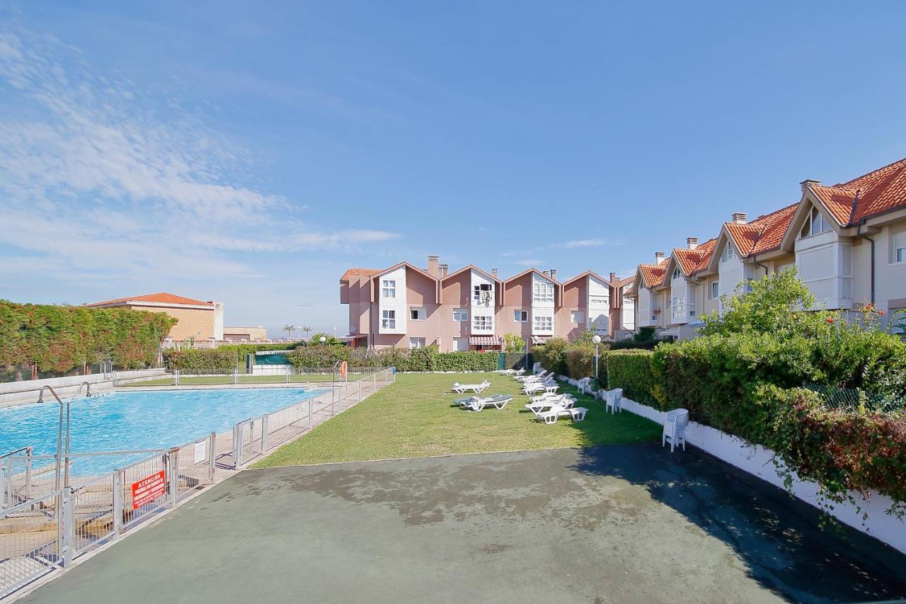 158A Triplex Rinconin Con Piscina Villa Gijón Eksteriør billede
